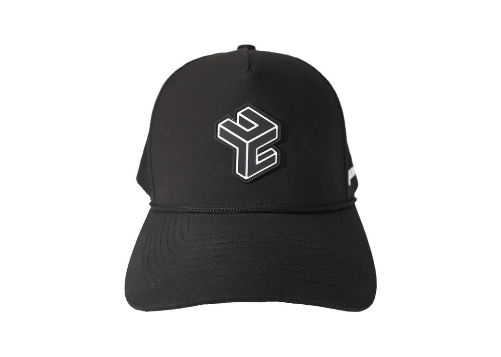 Athlete wearing UNDERLAYERS snapback cap