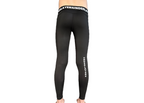 Young athlete wearing UNDERLAYERS youth compression leggings